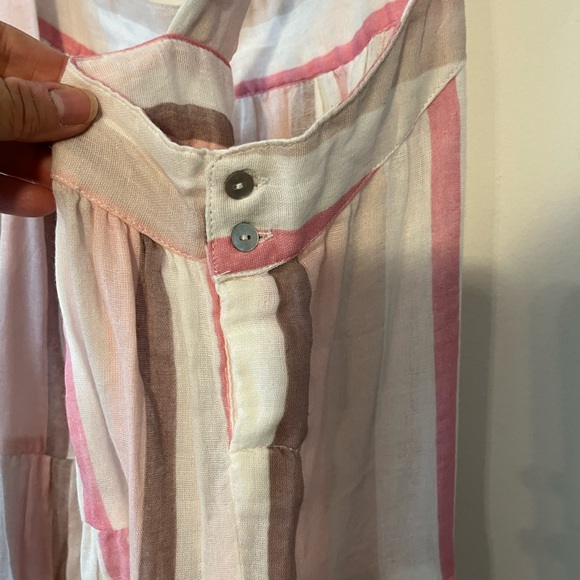 Japna Beachwear Pink Striped Sundress - Picture 6 of 9